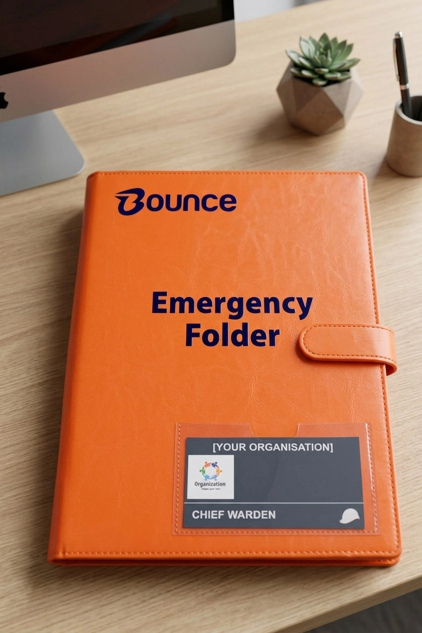 Emergency Management Folder Kit (Blank Folder - DIY Customisation ...