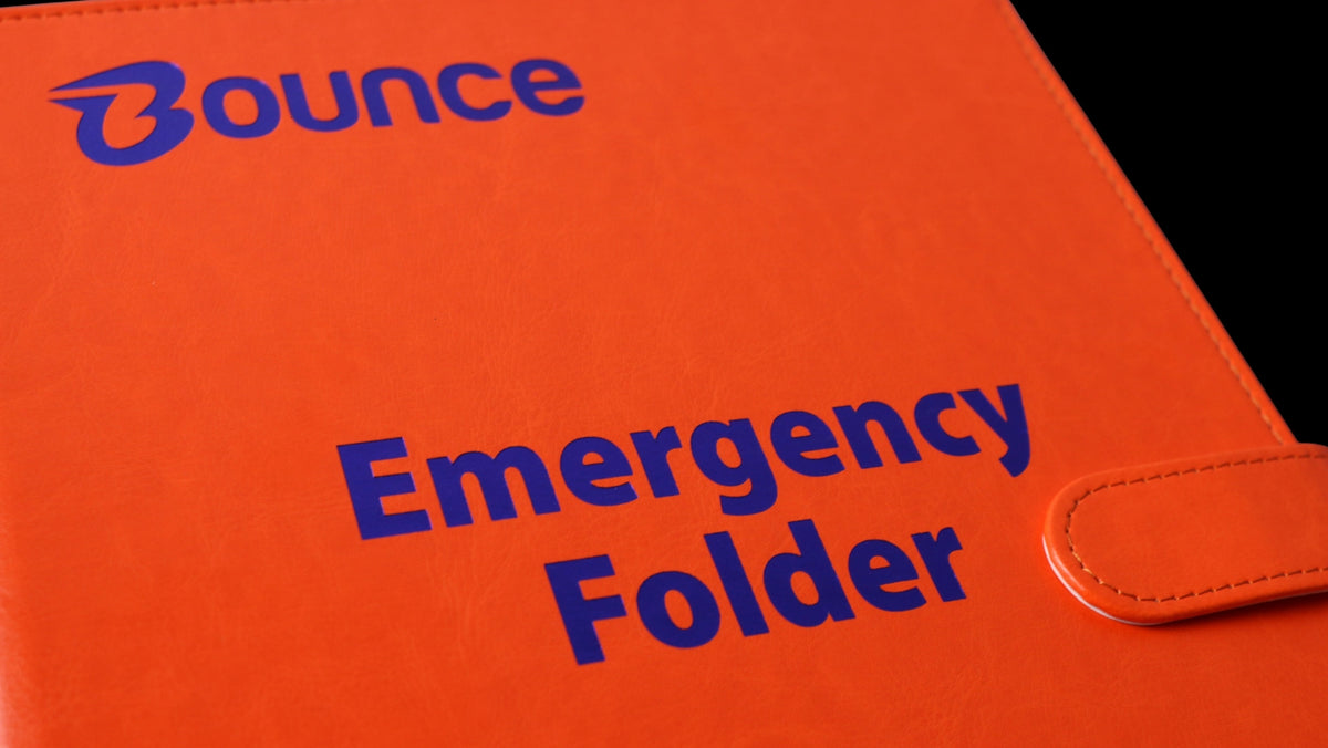 Emergency Management Folder Kit (Blank Folder - DIY Customisation ...