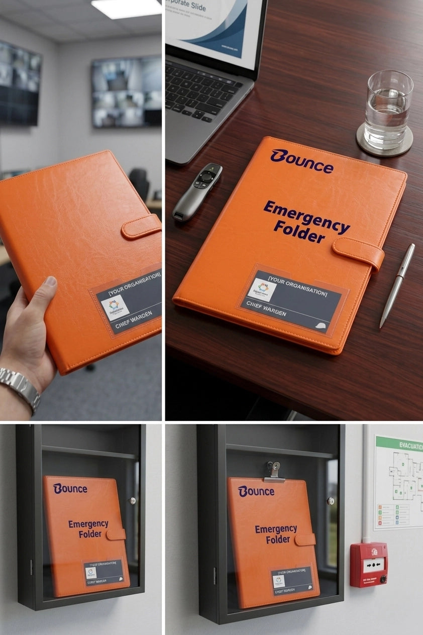 Emergency Management Folder Kit (Blank Folder - DIY Customisation ...