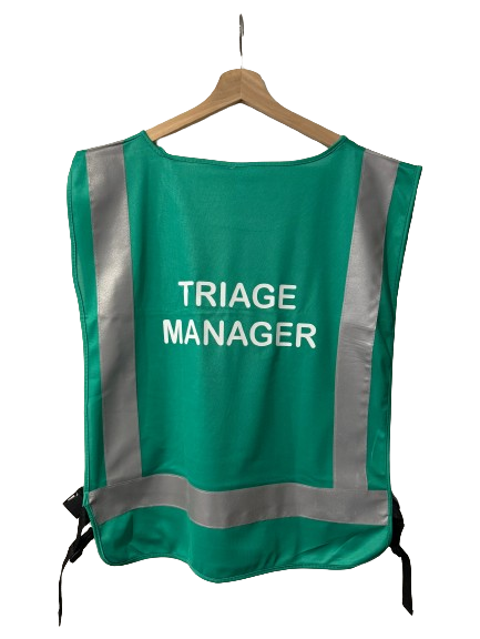 Emergency Vest | Green Triage Manager