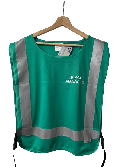 Emergency Vest | Green Triage Manager