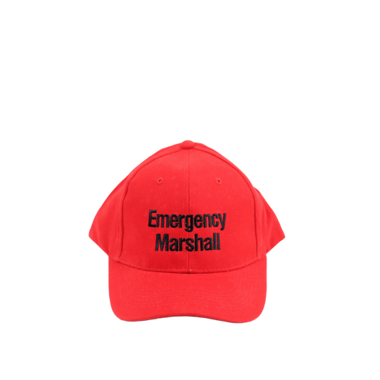 Cap | Red | Emergency Marshall