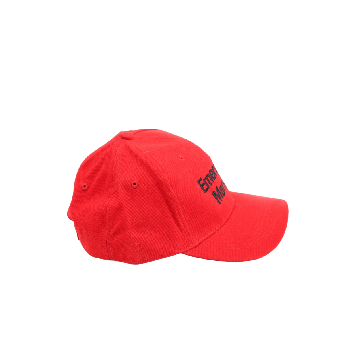 Red Emergency Marshall Cap