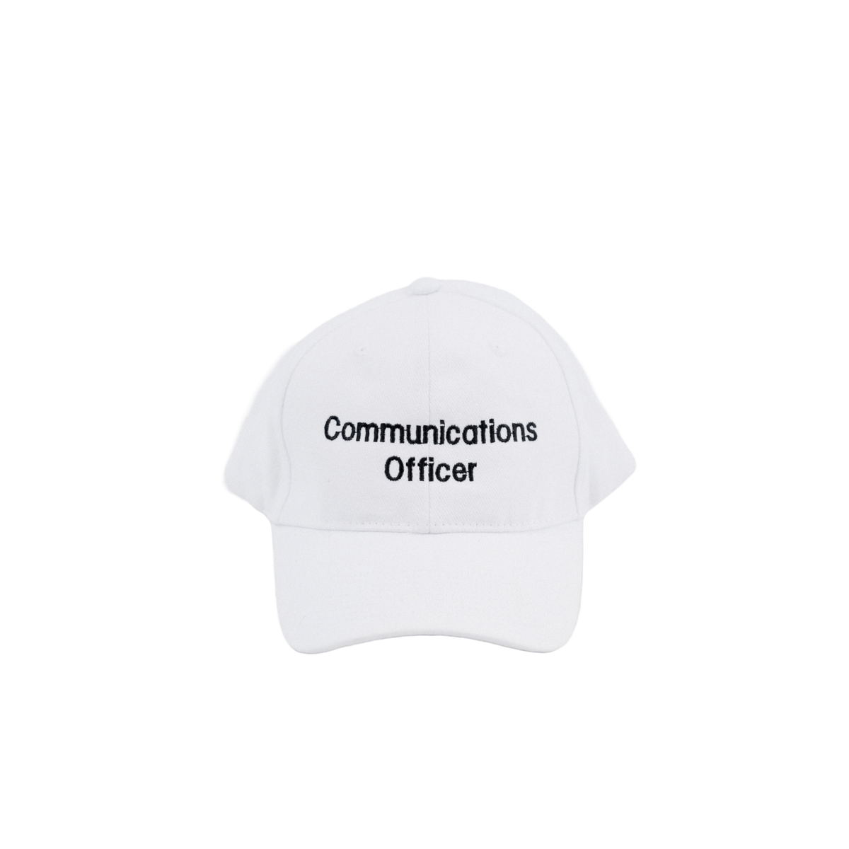 Comm Cap White Communications Officer Cap – BounceReadiness