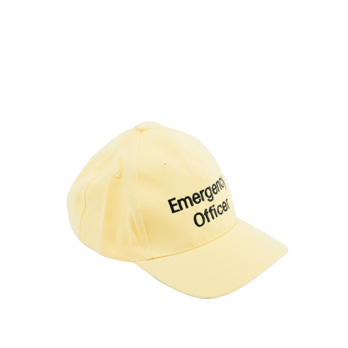 Yellow Emergency Officer Cap