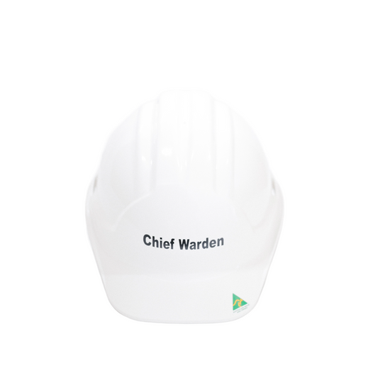 Hard Hat | Chief Warden | White