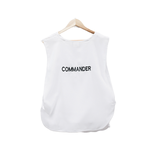 White Commander Emergency Tabard