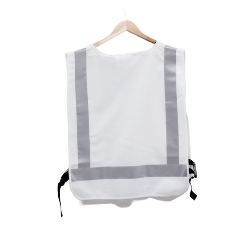 Plain White Emergency Vest