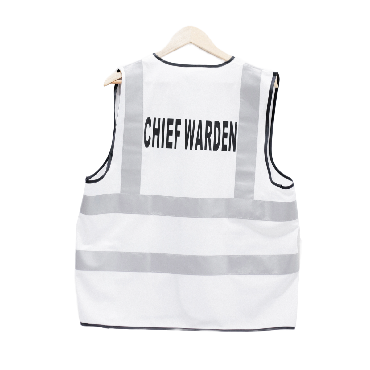 White Chief Warden Emergency Vest