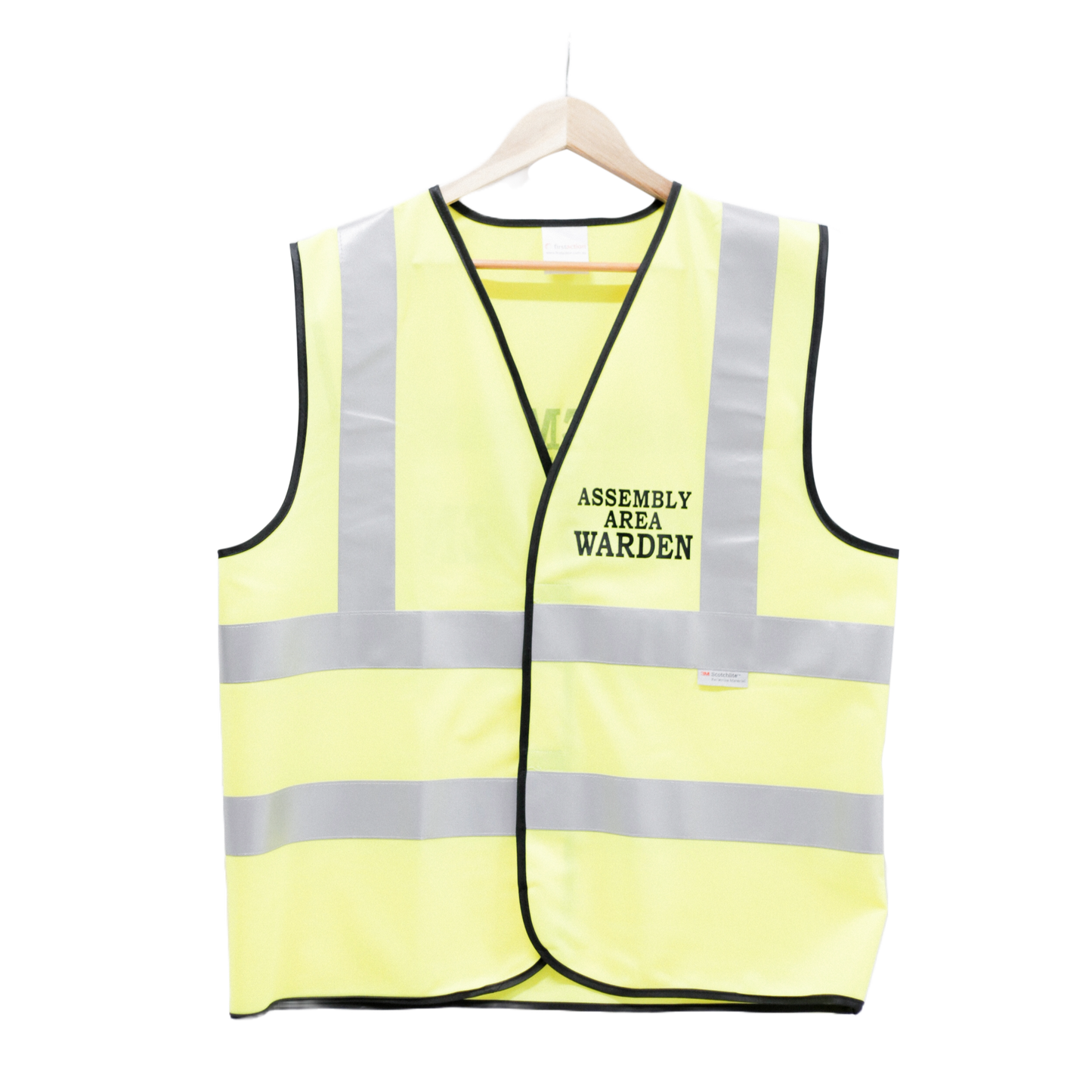 Emergency Vest | Yellow Assembly Area Warden