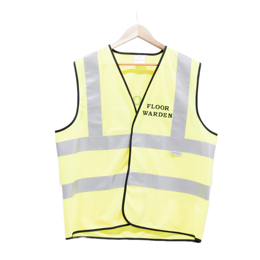 Emergency Vest | Yellow Floor Warden