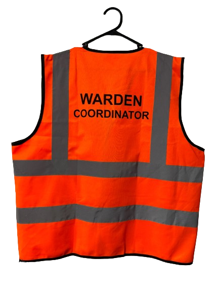 Emergency Vest | Orange Warden Coordinator