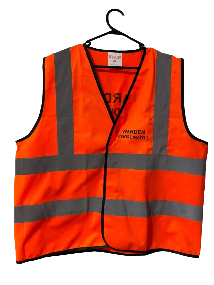 Emergency Vest | Orange Warden Coordinator