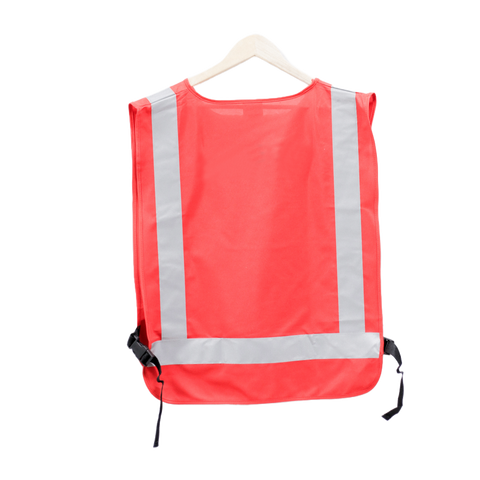 Plain Red Emergency Vest