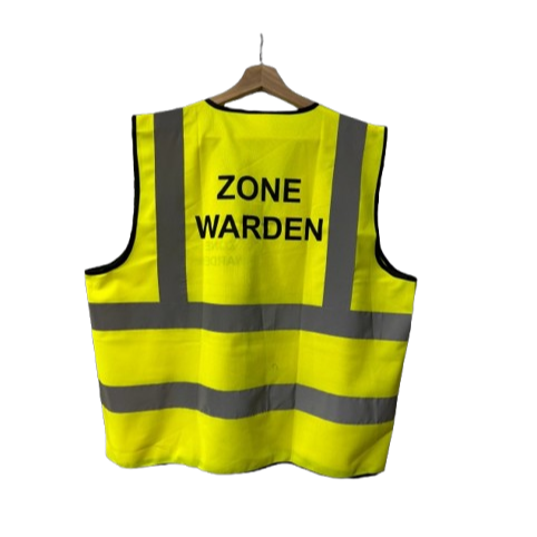 Yellow Zone Warden Emergency Vest