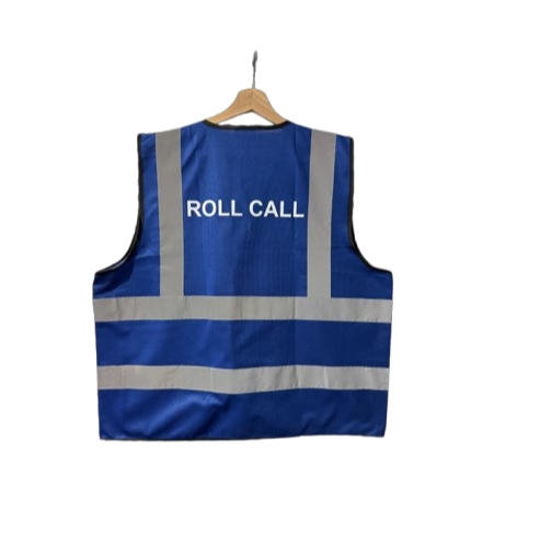 Blue Roll Call Emergency Vest