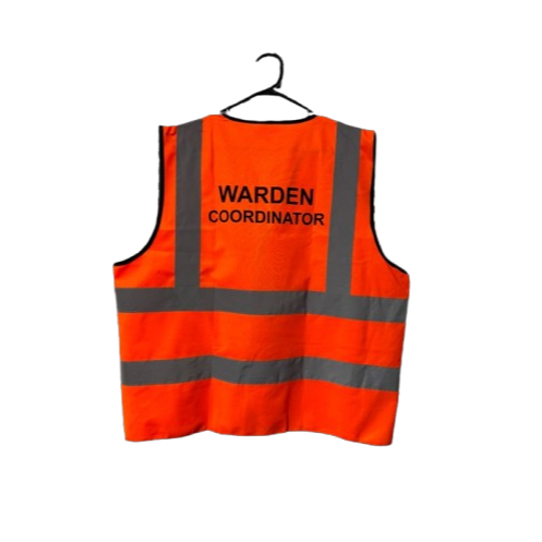 Orange Warden Coordinator Emergency Vest